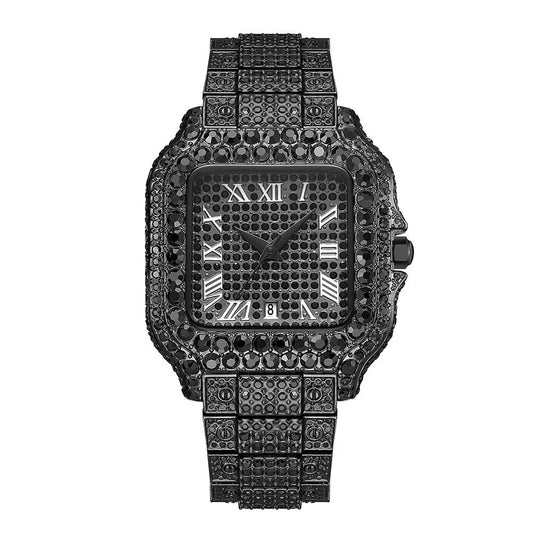 Diamond Quartz Wrist Watch